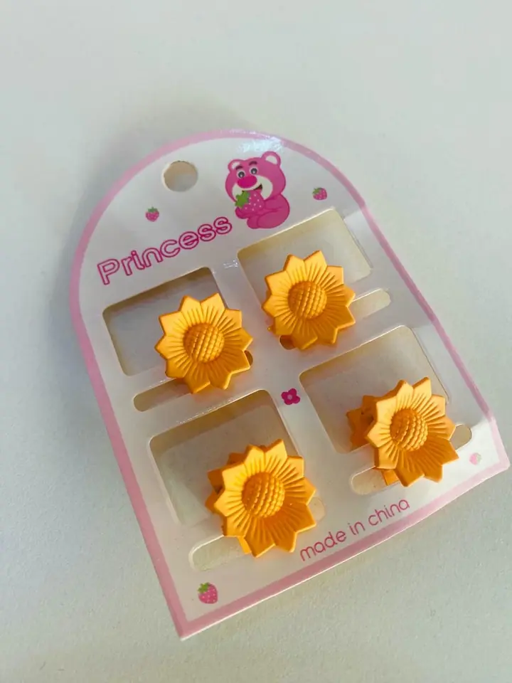 Pack x 4 pinzas niña
