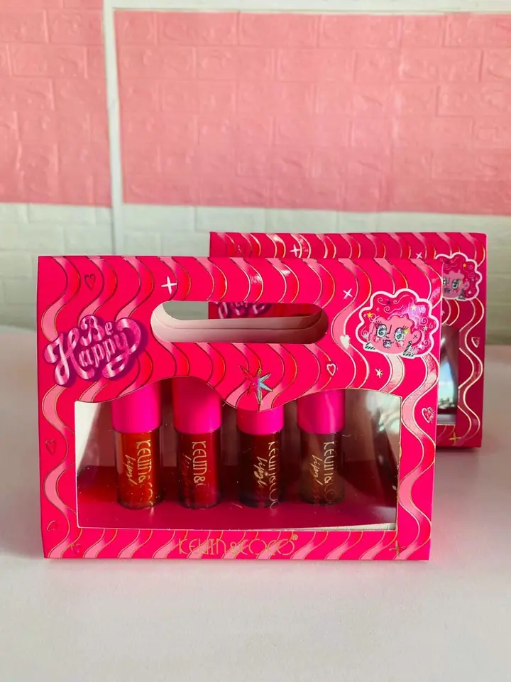 Box x4 Lip Gloss color