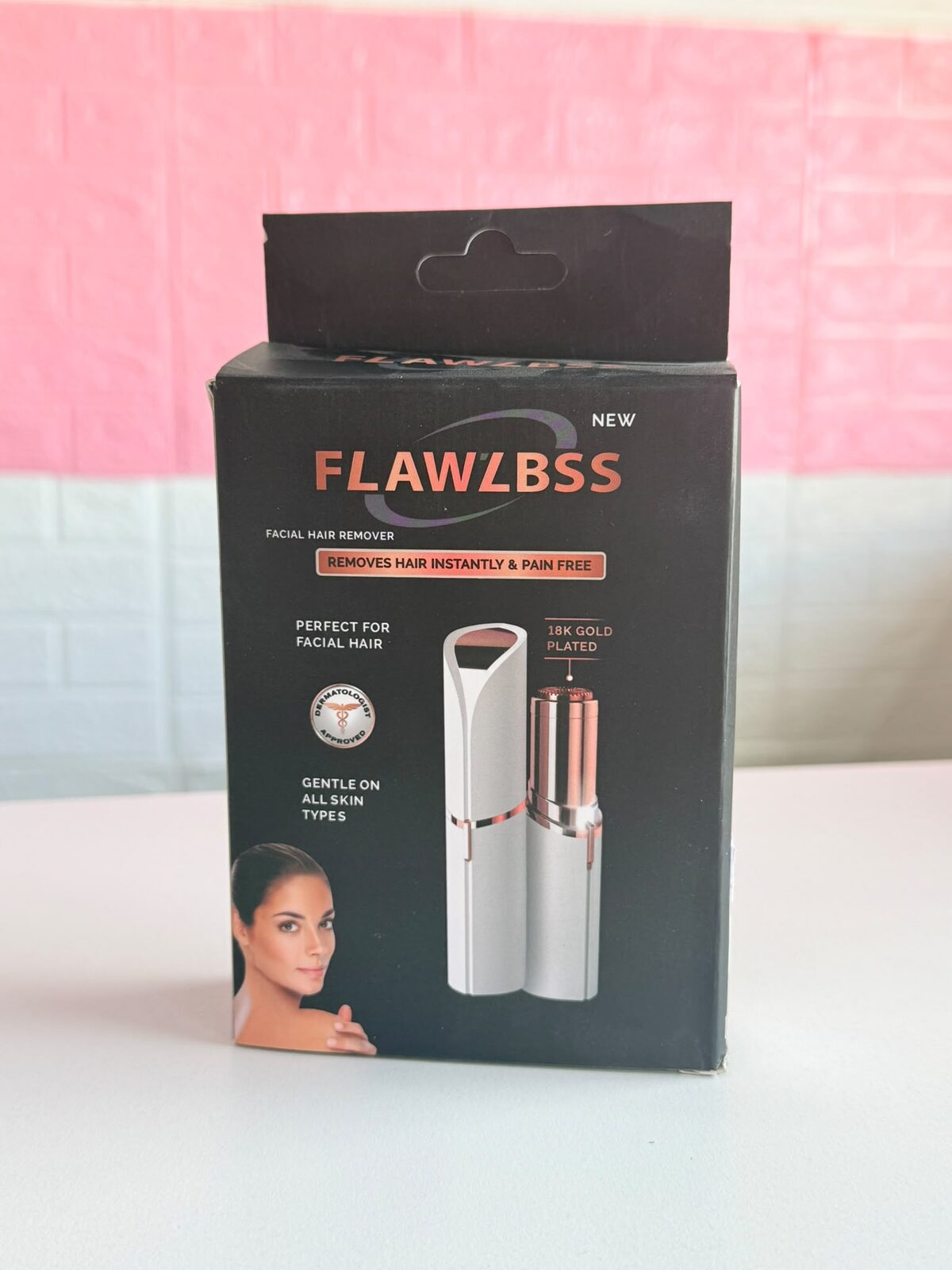Depiladora facial
