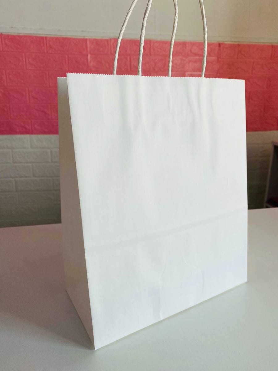 Bolsita Blanca 27cm x 22cm