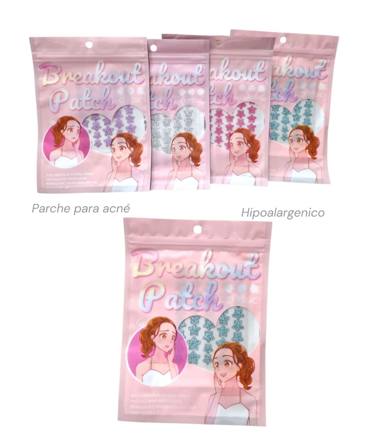Parches para acné
