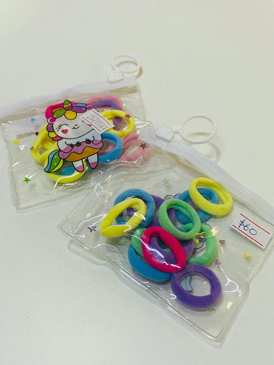 Mini coleros en bolsita
