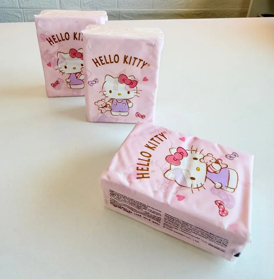 Pañuelos descartables "Hello Kitty"