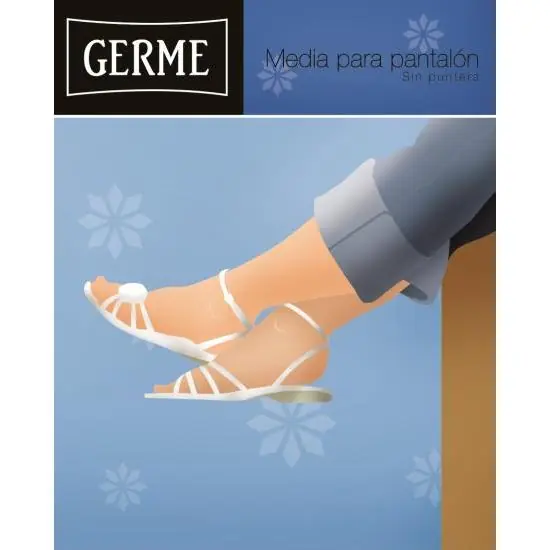 GERME SIN PUNTERA LYCRA PARA PANTALON BLONDINE