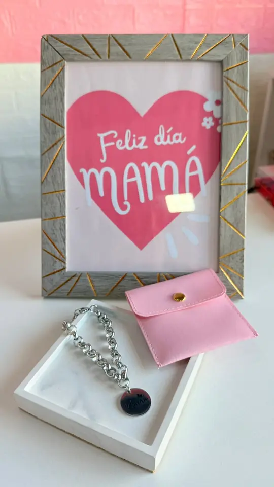 Pulsera con mensaje para mamá