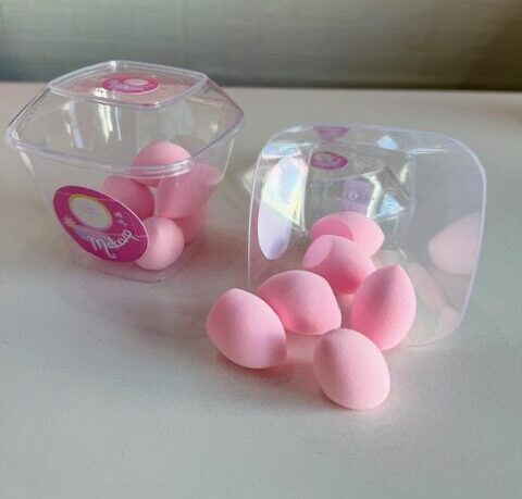Pack de 6 mini esponjas en box