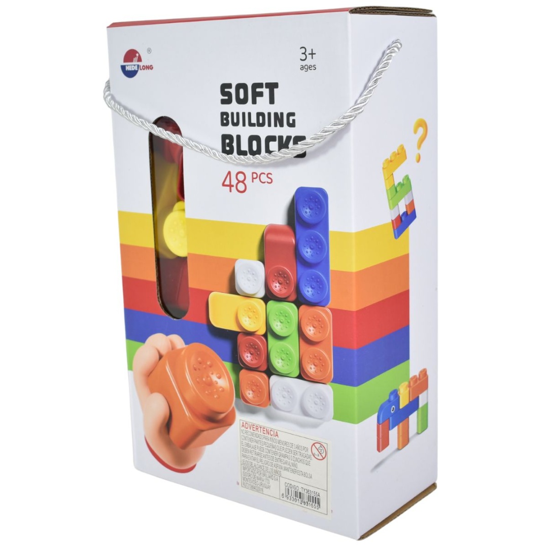 Bloques flexibles en caja 48pcs