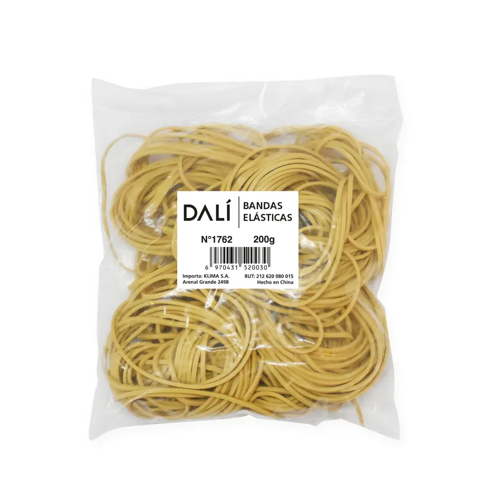 BANDAS ELASTICAS 65MM BOLSA 200GR