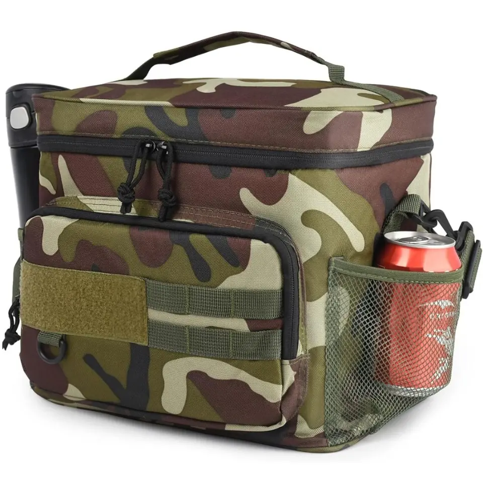 Bolso conservadora camuflado térmico aislante 15.5L