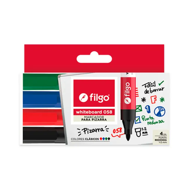Marcador 058 Pizarra Clasico Filgo