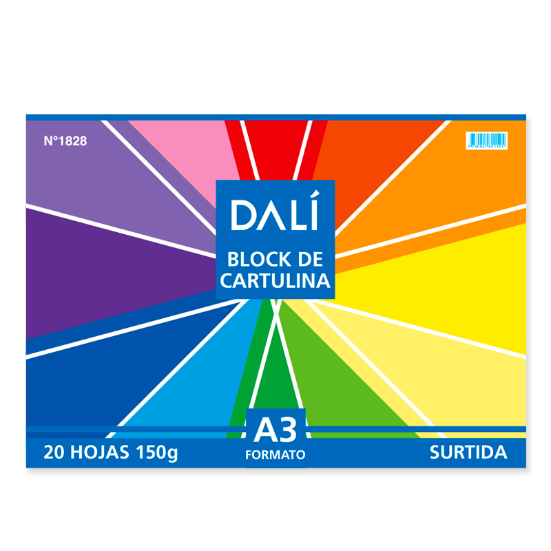 Block A3 Cartulina de Colores