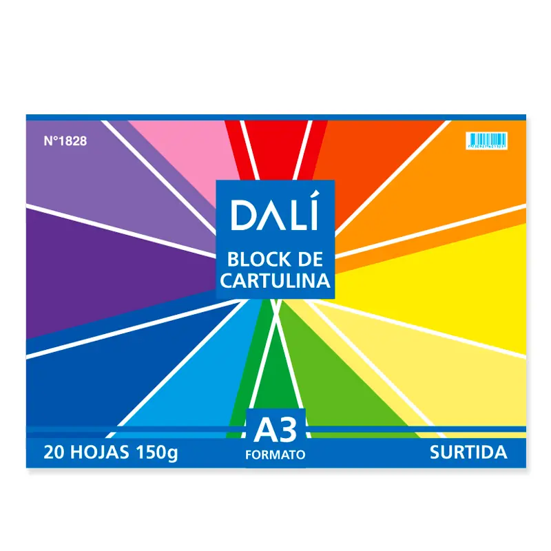 Block A3 Cartulina de Colores