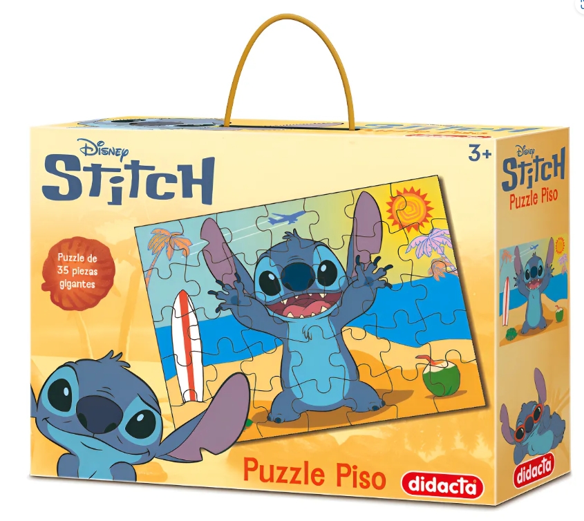 Puzzle De Piso Stich 35 piezas Didacta