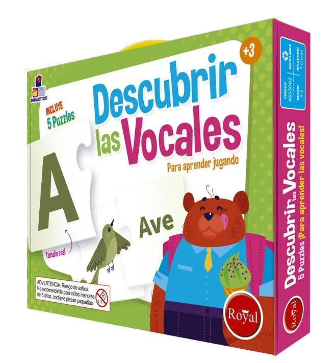 DESCUBRIR LAS VOCALES ROYAL
