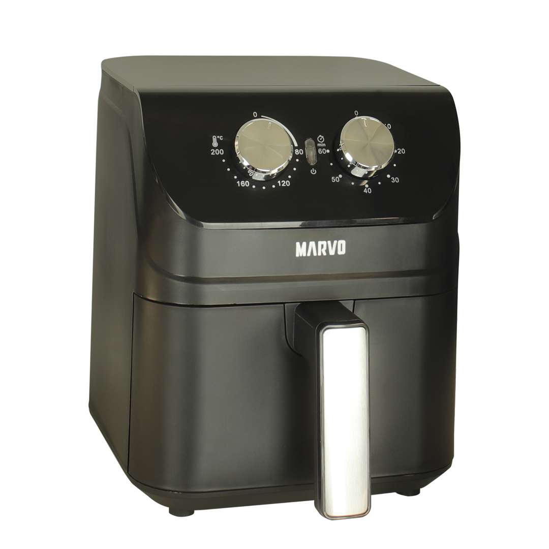 FREIDORA SIN ACEITE MARVO 4L  NEGRO