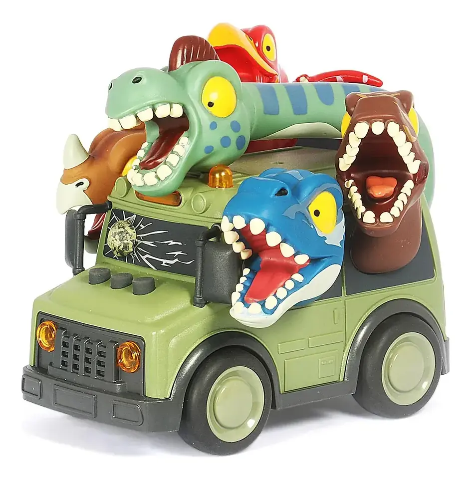 Juguete Espectacular Bus Dinosaurio Con Luz Y Sonido