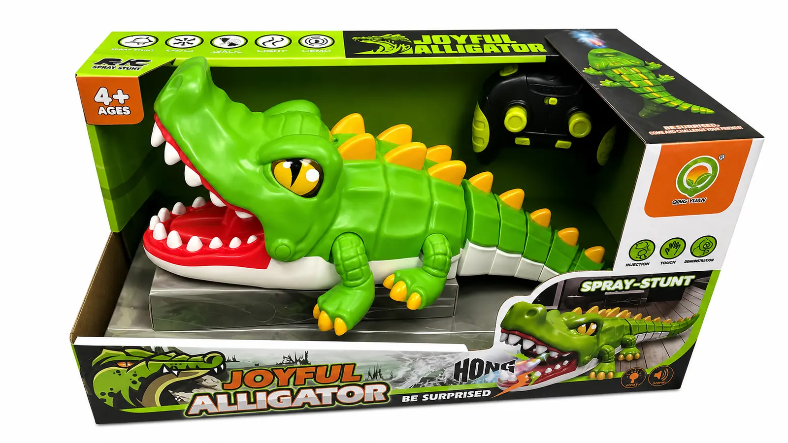 Cocodrilo interactivo con control remoto  42cm Largo
