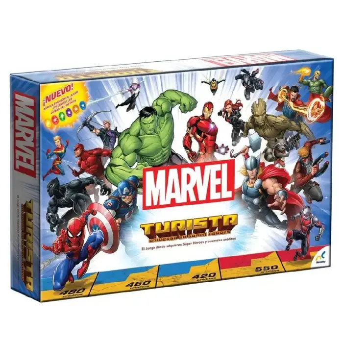 JUEGO MARVEL TURISTA UNIVERSO DE SUPERHEROES