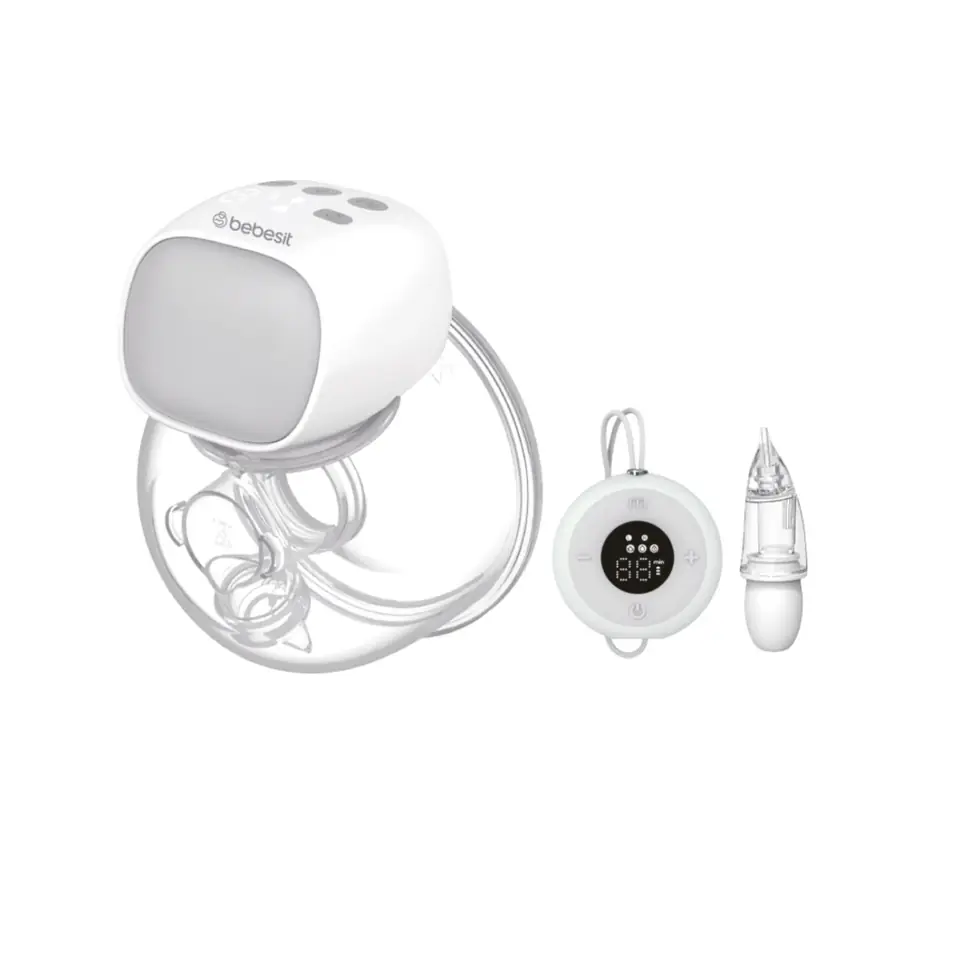 Extractor Inalambrico Con Control Y Aspirador Nasal Bebesit