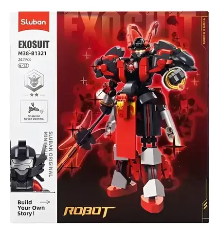 Bloques De Construcción Sluban Robot Exosuit M38-b1321 247pz