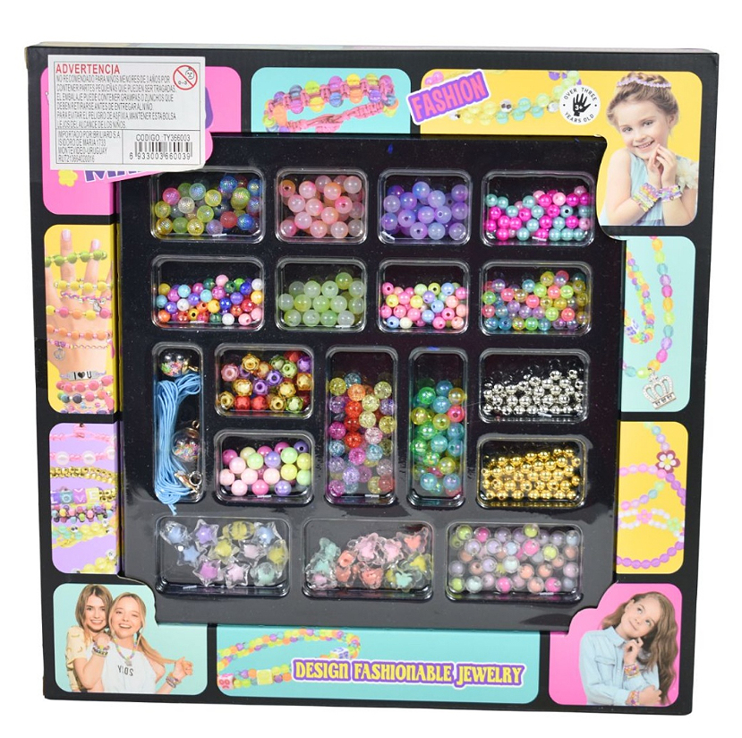 Set para armar pulsera 31x31cm.