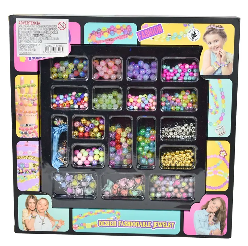 Set para armar pulsera 31x31cm.