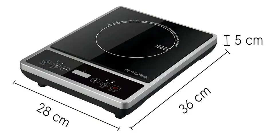 ANAFE PORTATIL VITROCERAMICA 1 ZONA