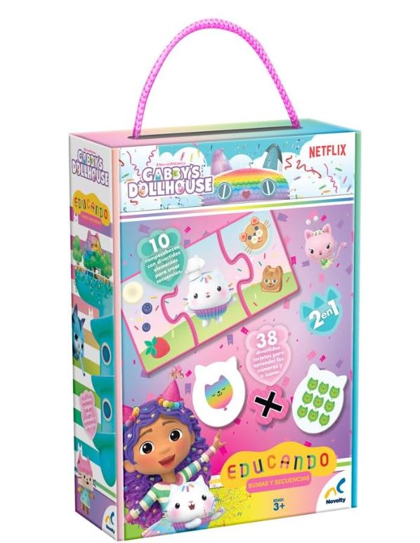 JUEGO SUMAR Y CONTAR GABBYS DOLL HOUSE