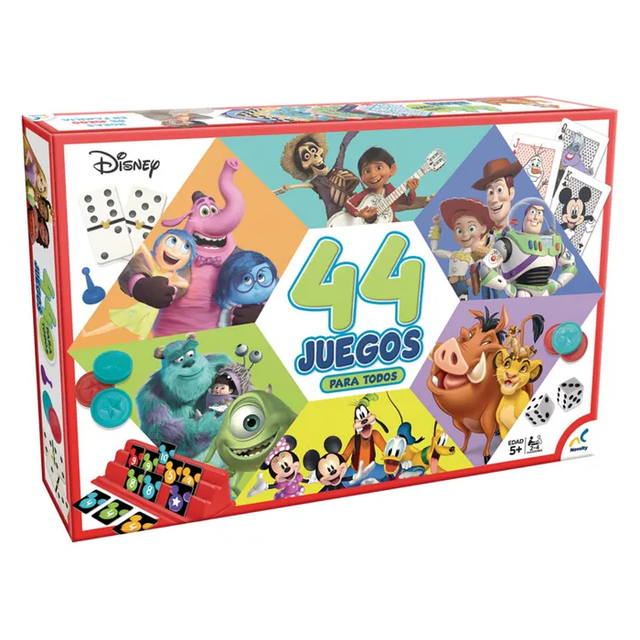 44 JUEGOS EN 1 CAJA PIXAR
