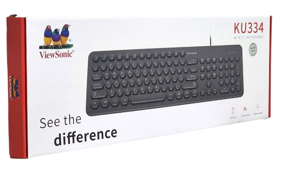 Teclado ViewSonic USB KU334