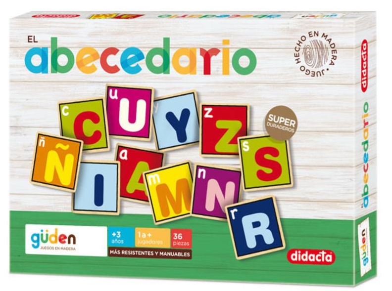 EL ABECEDARIO EN MADERA DIDACTA