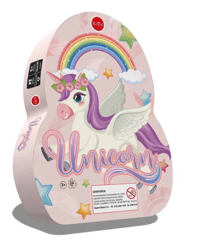 PUZZLE UNICORNIO FANTASIA 24PCS
