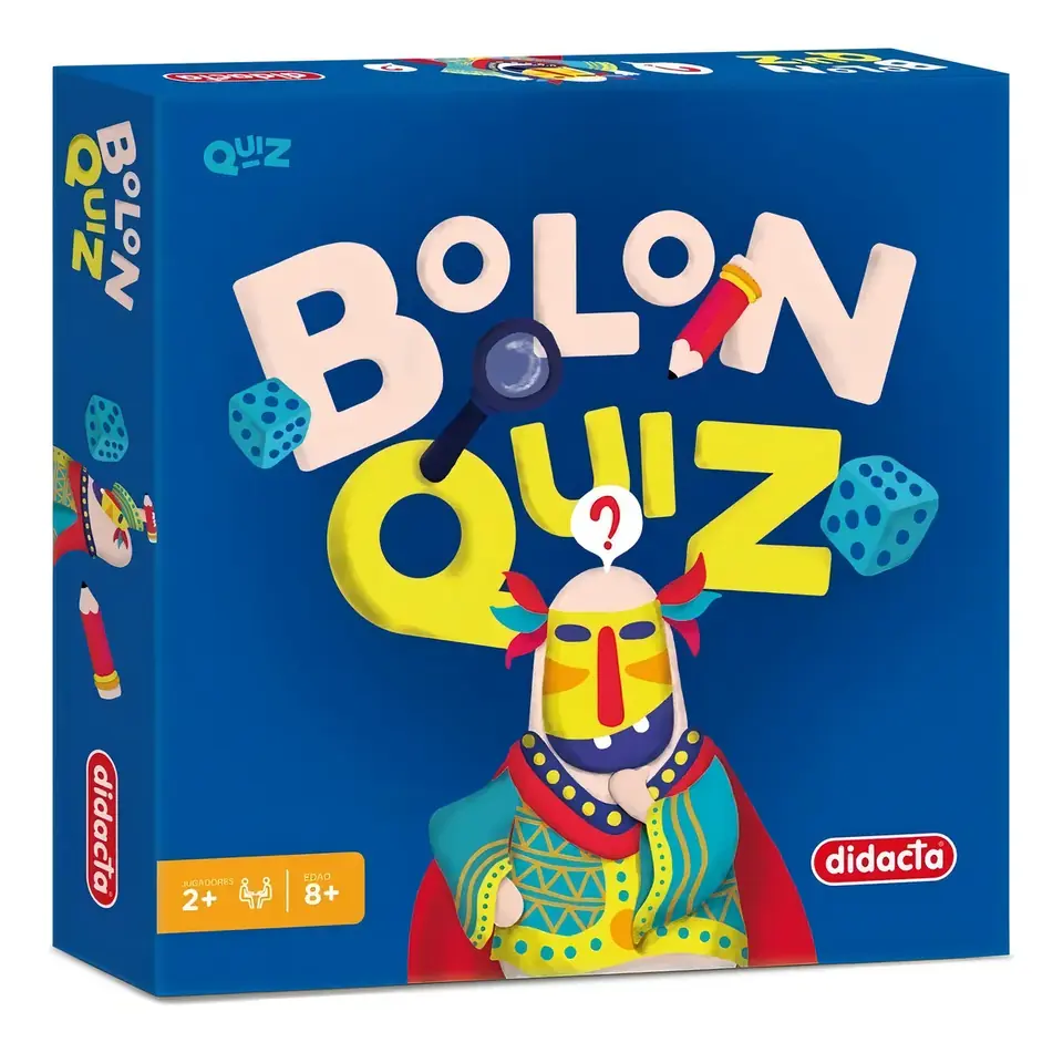 Bolon Quiz Juego De Mesa Trivia Didacta +2 Jugadores +8 Años