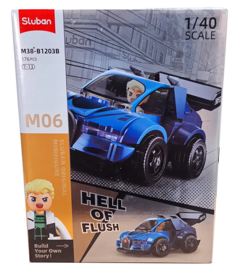Auto Sluban Hell Of Slush M38-B1203B 176 pcs