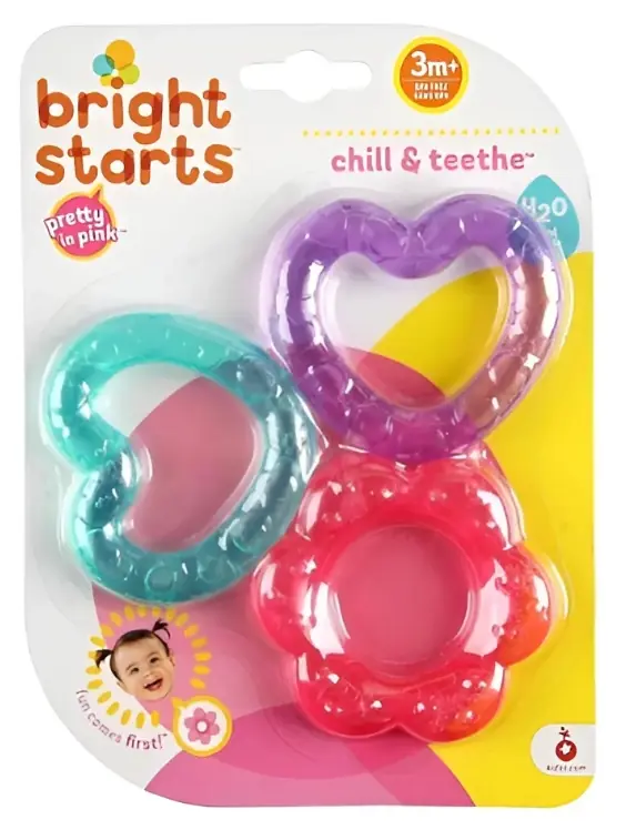 SET 3 MORDILLOS REFRIGERABLES BRIGTH STARTS