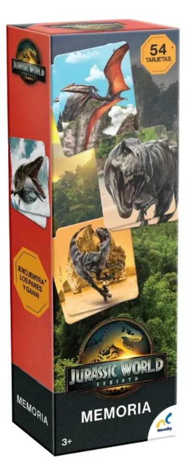 JURASSIC WORLD REBIRTH JUEGO MEMORIA