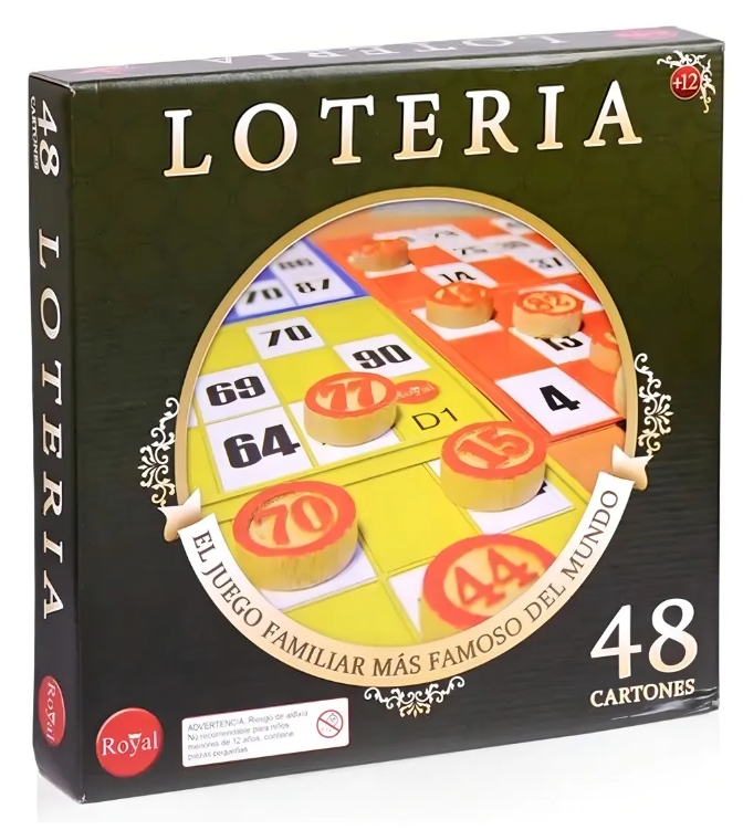 LOTERIA 48 CARTONES ROYAL