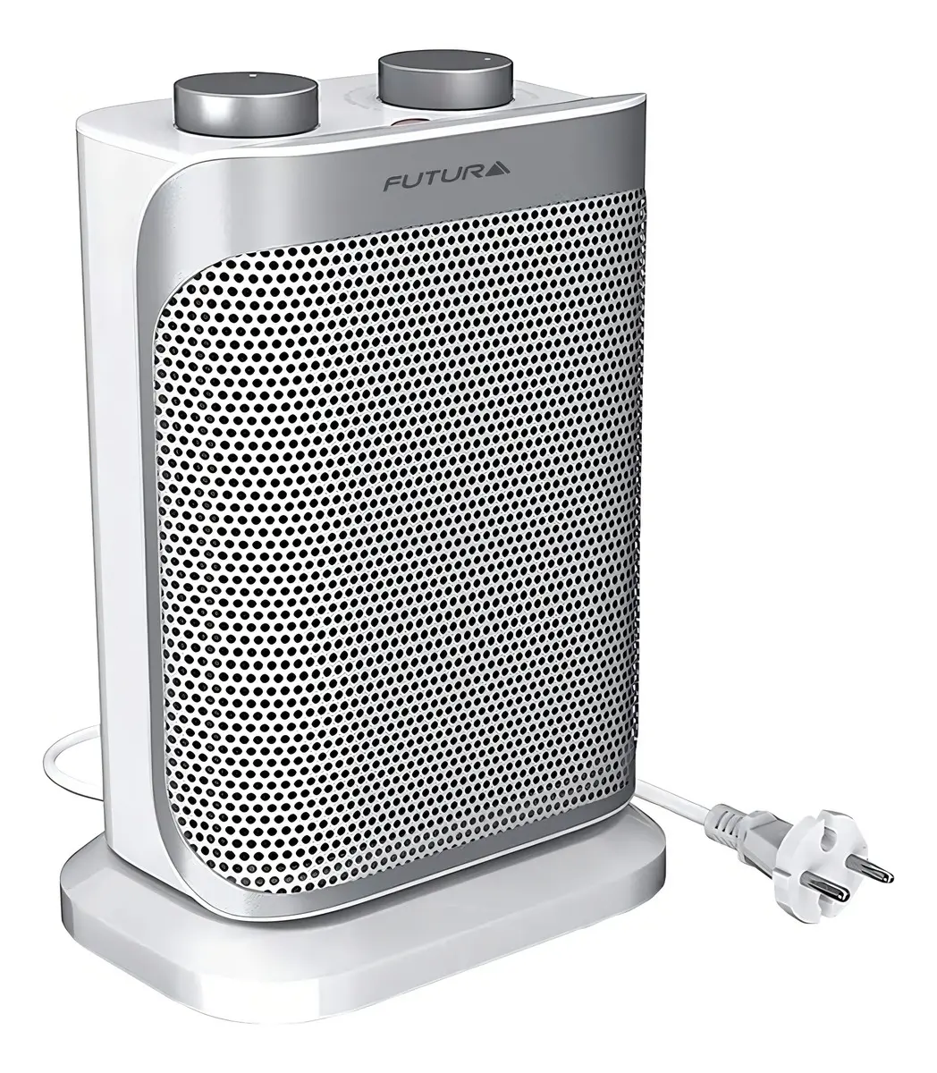 Caloventilador Ceramico Futura Plus Fut-cvc0587 Color Blanco