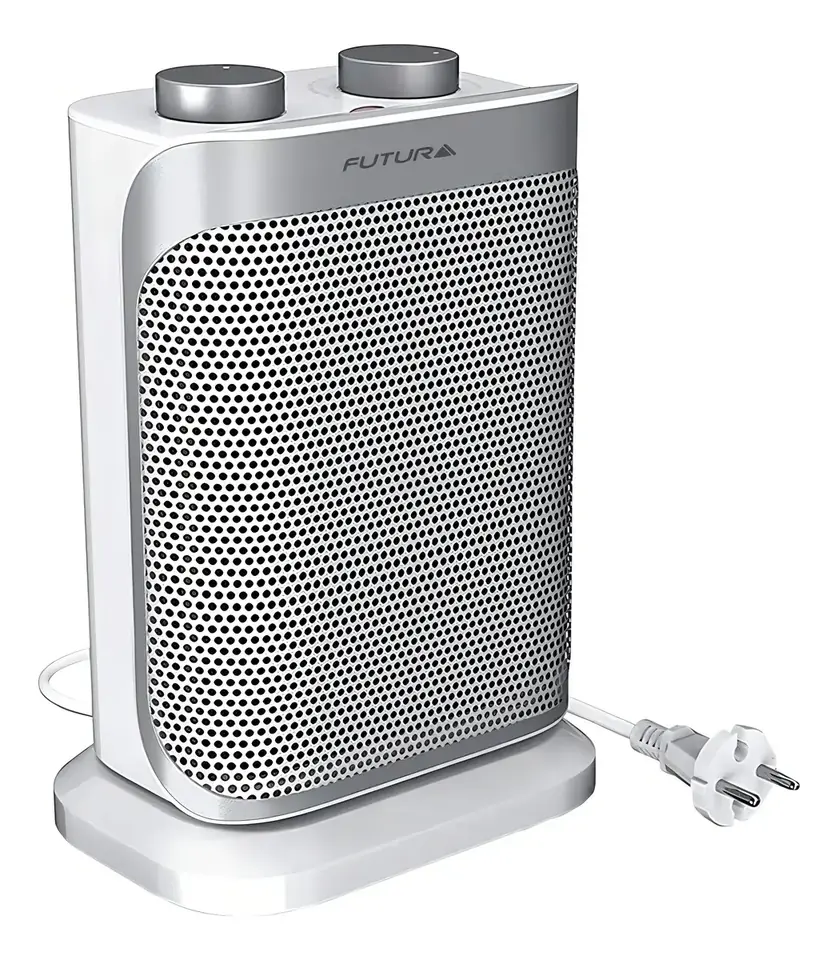 Caloventilador Ceramico Futura Plus Fut-cvc0587 Color Blanco