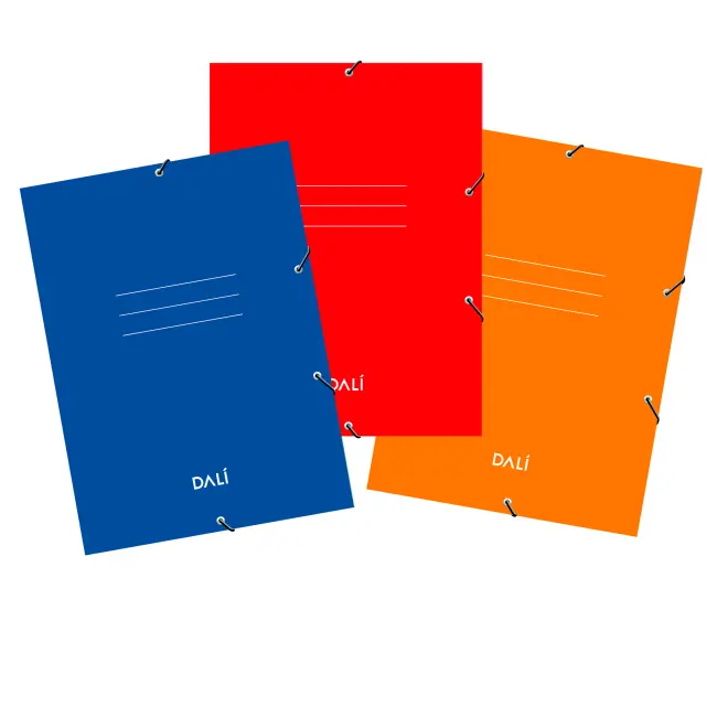 Carpeta Oficio c/ elástico varios colores