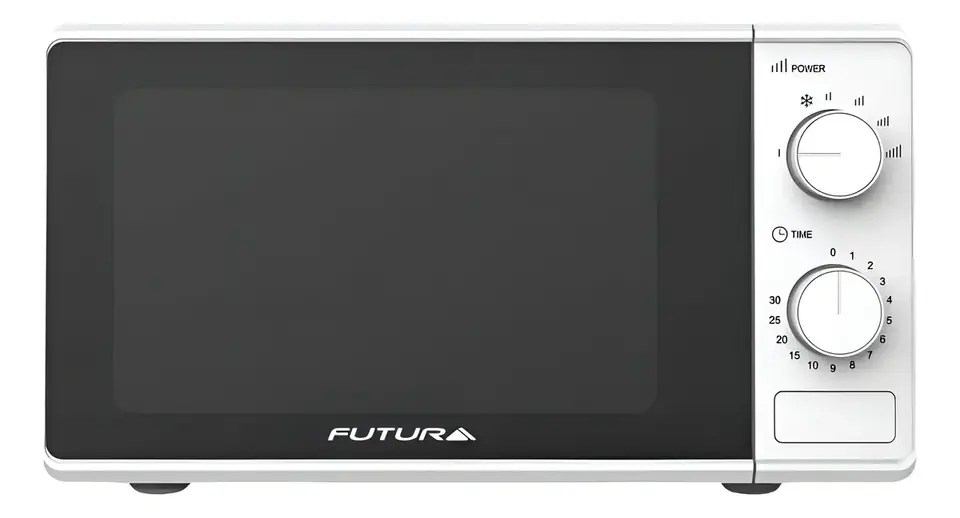 Microondas Futura 20 Litros Manual Fut-mw20mwb Blanco