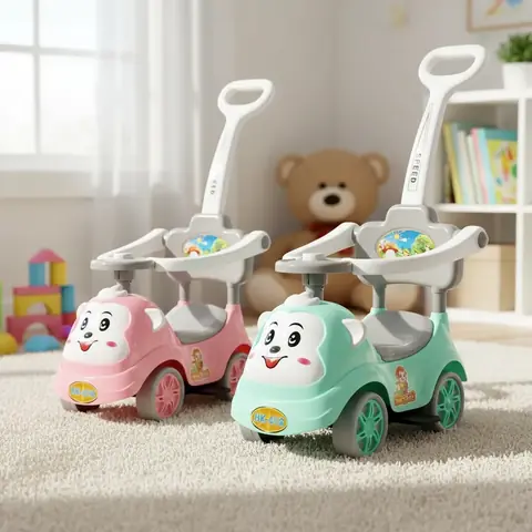 Andador Buggy Coche Bebé Con Barra De Seguridad Y Sonidos  varios colores