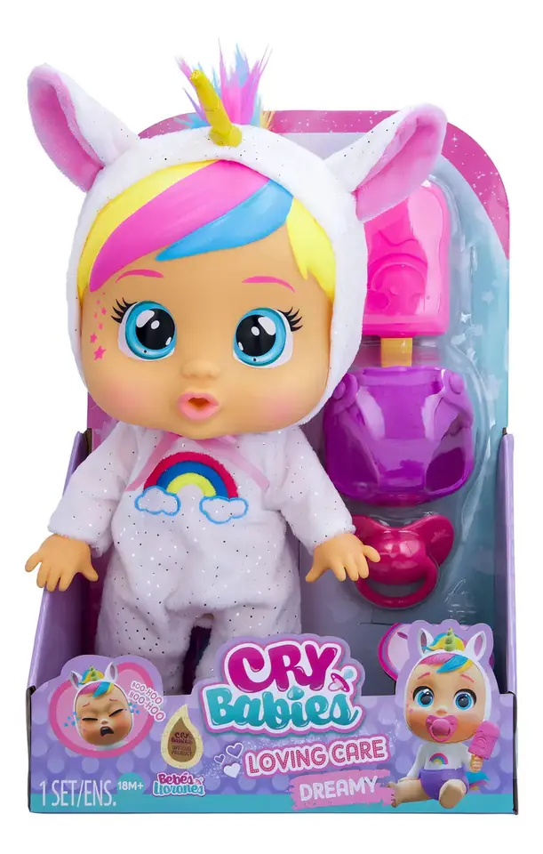 Cry Babies Loving Care Fantasy Dreamy. Muñeca 26 Cm 911840