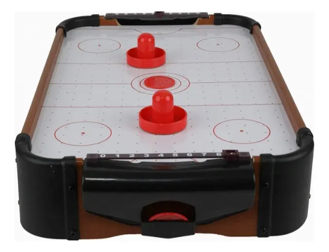 Mini mesa de juego de hockey de aire con 51 cm