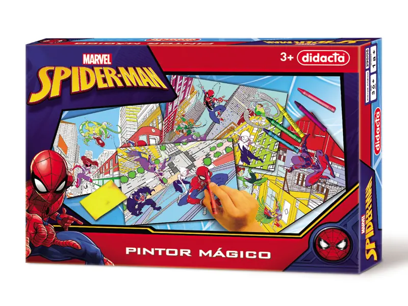 PINTOR MÁGICO SPIDERMAN DIDACTA