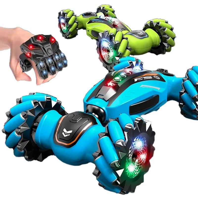 AUTO ACROBATICO  CONTROLADO POR MUÑEQUERA