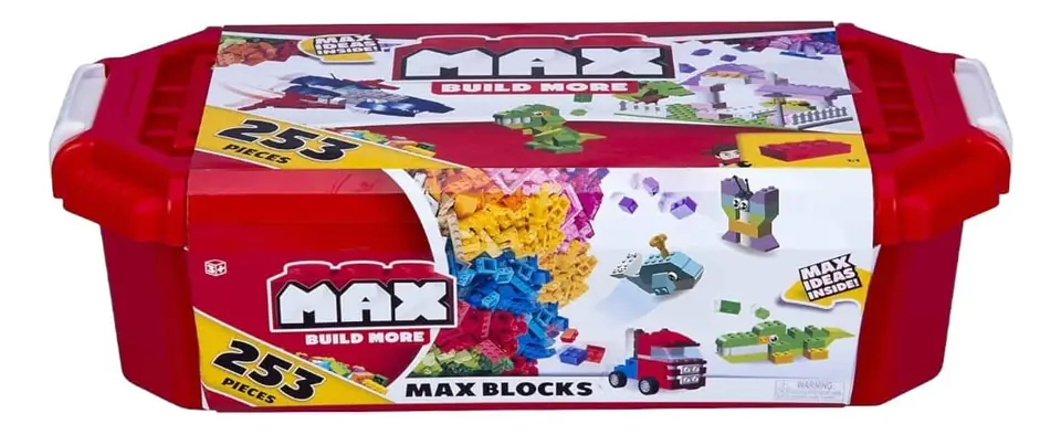Max Build More Ladrillos Bloques Max Bricks 253 Pzas