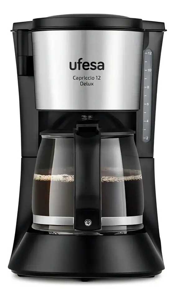 Cafetera Ufesa Goteo 12 Tazas 1.2 Lts Filtro Permanente