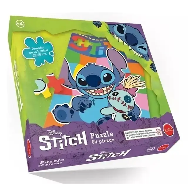 Puzzle 60 Piezas Stitch