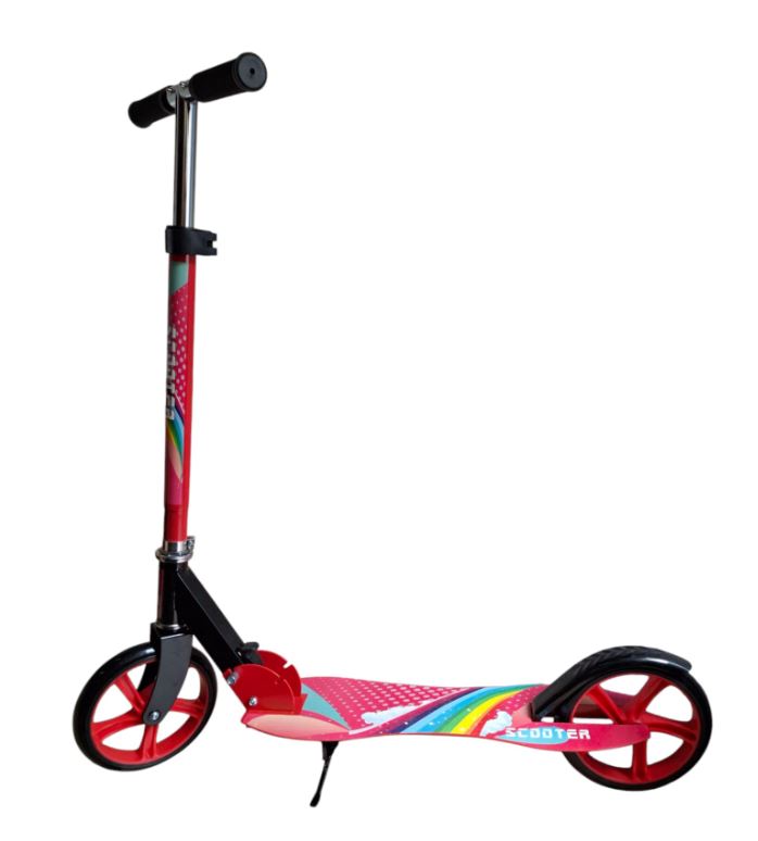 Monopatin Scooter Plegable Resistente Rueda Grande